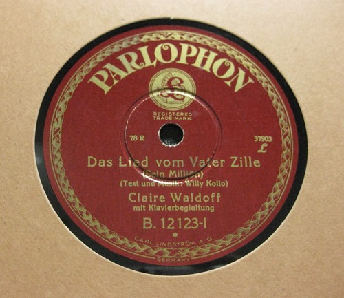 Claire waldoff das lied - claire, vom