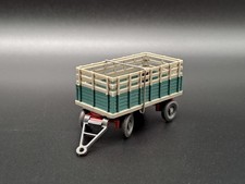 Wiking 1:87 Landwirtschaftlicher Anhänger für MB-trac grün / grau guter Zustand