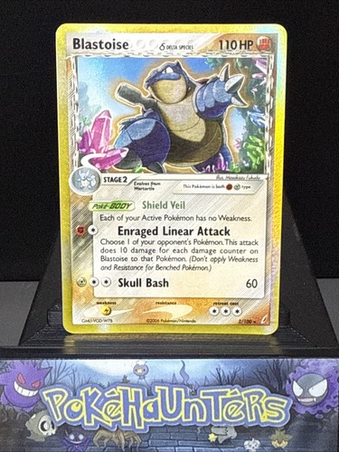 Pokemon karte blastoise 100 - pokemon, 2/100