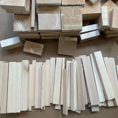 Balsa abschnitte schredderholz - balsa,