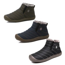 Herren Schneestiefel Schuhe Winter Warme Schuhe Stiefel Gefüttert Schuhe