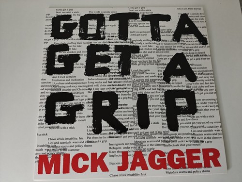 Mick jagger gotta getta grip - mick,