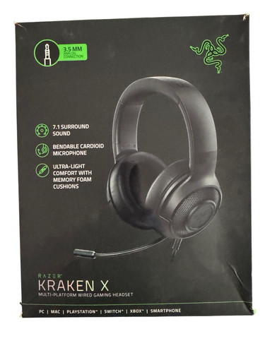 Razer kraken gaming headset - x,