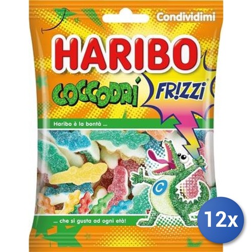 12x multipack haribo krokodile - multipack,