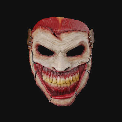 Joker mask printed - —, 3d