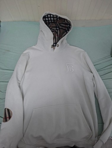 Burberry london hoodie weiß - burberry,