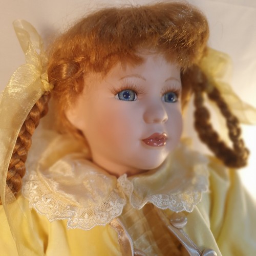 Porzellanpuppe annabel - porzellanpuppe, (706)