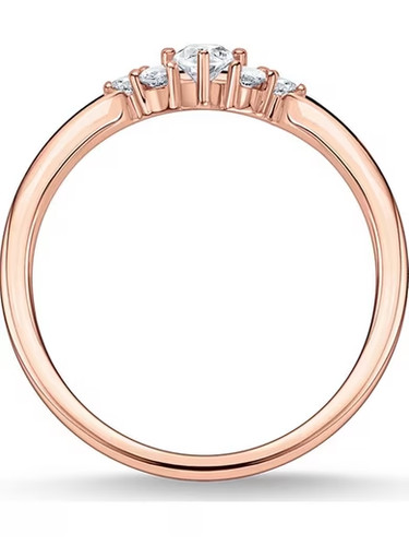 Thomas sabo ring versilbert - thomas,