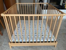 Geuther 2234 Laufstall Euro-Parc Buche natur Sterne mit Nestchen - top, NP 220€