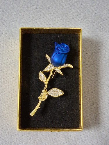 Schmuck brosche emaille strass - brosche,