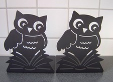 2 Buchstützen EULE