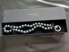 Collier Perlen Tahiti-farben