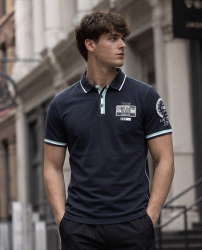 Camp david poloshirt 2xl xxl - david,