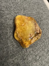 Bernstein roh poliert - 21,5