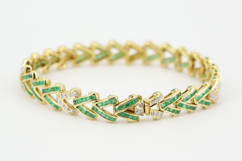 Diamant armband 750 - 0,25, ct.