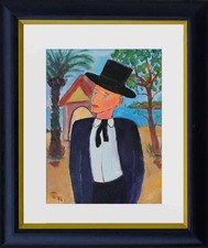 Original Ölskizze-Boris