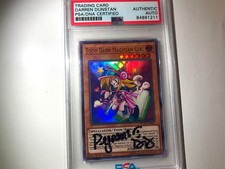 Yugioh Toon Dark Magician Girl - 1st Edition - Signed Dan Green PSA/DNA ?
