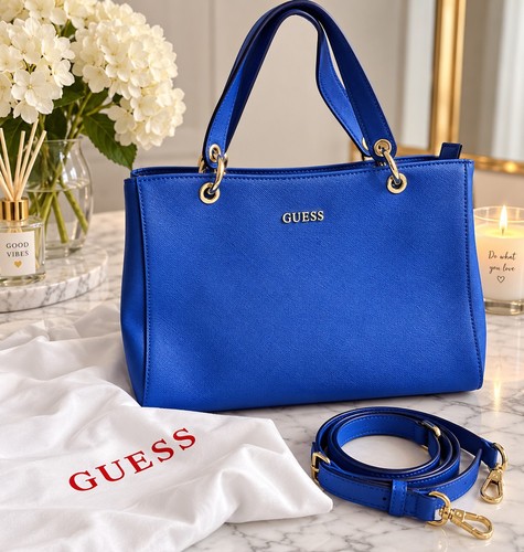 Guess tasche shopper royalblau - guess,