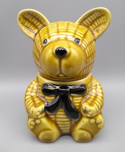 Teddybär honigtopf keramik - teddybär,