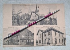 Alte Postkarte AK Gruss aus Flechtorf Helmstedt Niedersachsen  Gasthof Zur Post