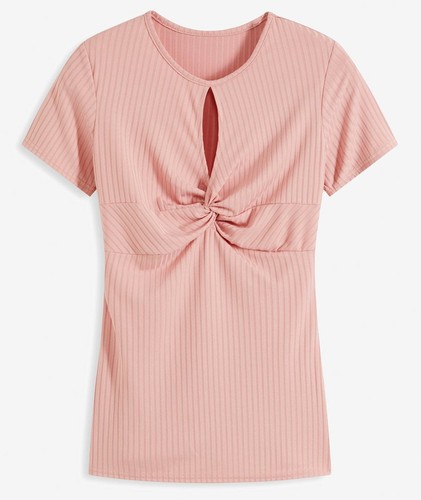 Rippshirt mit cut outs - rippshirt, cut-outs