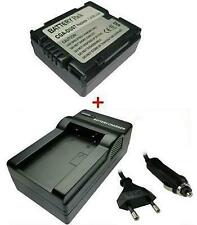 AKKU+ LADEGERÄT für Panasonic NV-GS500 EG NV-GS500EG-S EGS