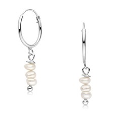 MATERIA Creolen mit Perlen