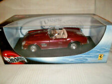 Ferrari 250 GT California Spider, dunkelrot, 25727, HotWheels 1:18, OVP # 102