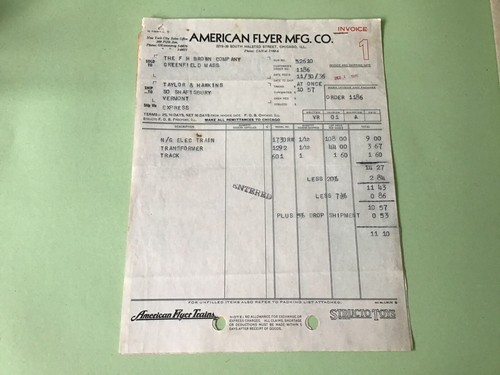 American flyer mfg structo - american, co