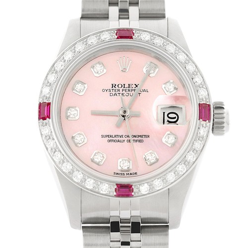 Rolex datejust 18k gold ss - rolex,