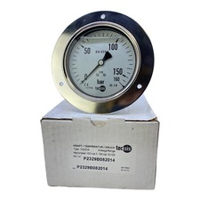TECSIS P2329B082014 Manometer 0-160 bar G1/2B Druckmessgerät P2329B082014 TECSIS