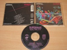 Supermax CD - Electricity / 1992 GERMAN PRESS in VG