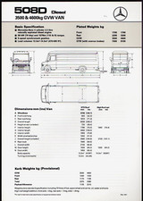 Mercedes-Benz 508D Van