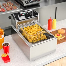 Fritteuse Edelstahl Kaltzone