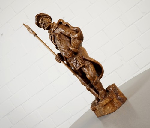 Holz nachtwächter mit laterne - nachtwächter,