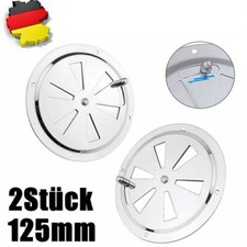 2 Stück Edelstahl Kiemenblech