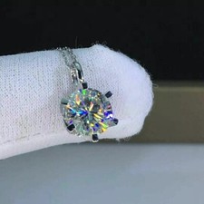 5.00 Karat Weiß Behandelt