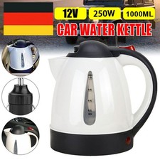 Auto Wasserkocher Tragbare 1000ml 12V Travel Car LKW Wasserkocher Flasche Wasser