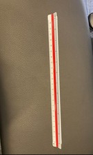 ARISTO 1314/3 Dreikantmaßstab inkl . Hülle  1: 50….25….20….75….100….125…. Lineal