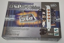 Hoontech / ST Audio DSP24 Value PCI Soundkarte (IC Ensemble, retro, OVP,  2002)