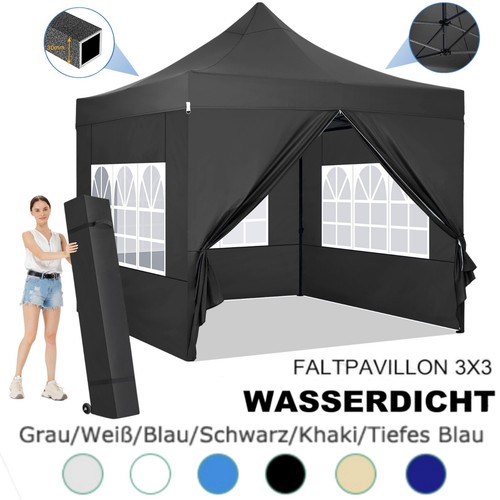 Pavillon 3x3 wasserdicht - pavillon,
