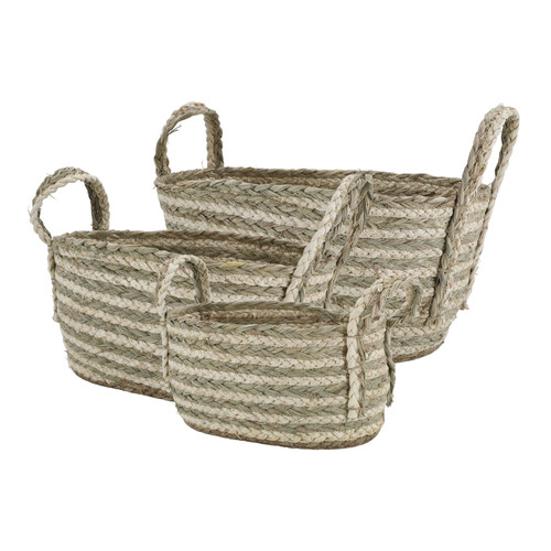 Chic antique korb set aus - set,