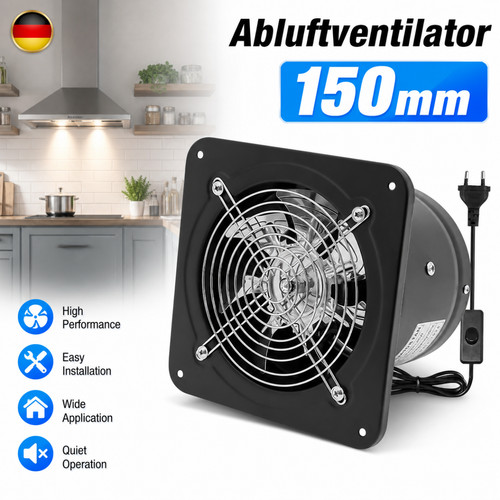Abluftventilator wandlüfter - abluftventilator,