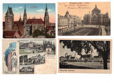 Ansichtskarten  aus 1915 - 1945  ( 50 ) mit Feldpost