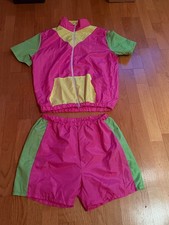 Jogginganzug 80er kurz 2-tlg