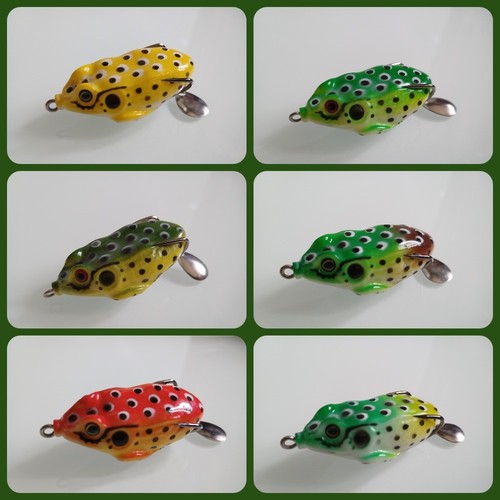 Frosch gummiköder mit blinker - gummiköder,