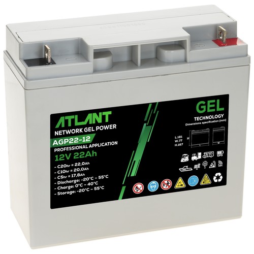 Akku 12v 22ah gel - 22ah,