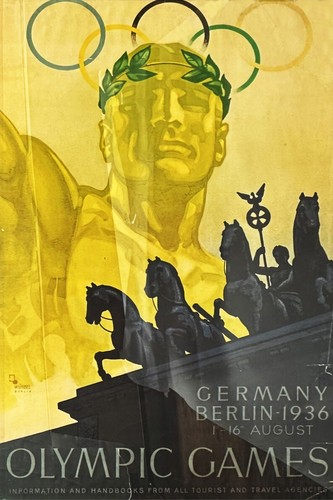 Berlin 1936 sports filmplakat - 1936,