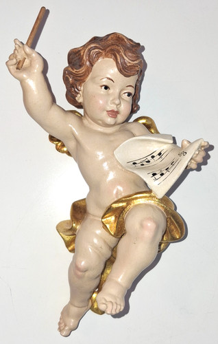 Holzfigur geschnitzt engel - geschnitzt,,