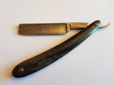 antikes Rasiermesser Wade & Butcher (Sheffield) + orig. Schuber